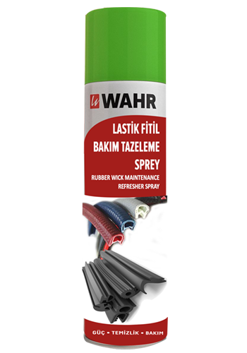 Lastik Fitil Bakım Tazeleme Sprey - Esneklik, Koruma ve Uzun Ömür
