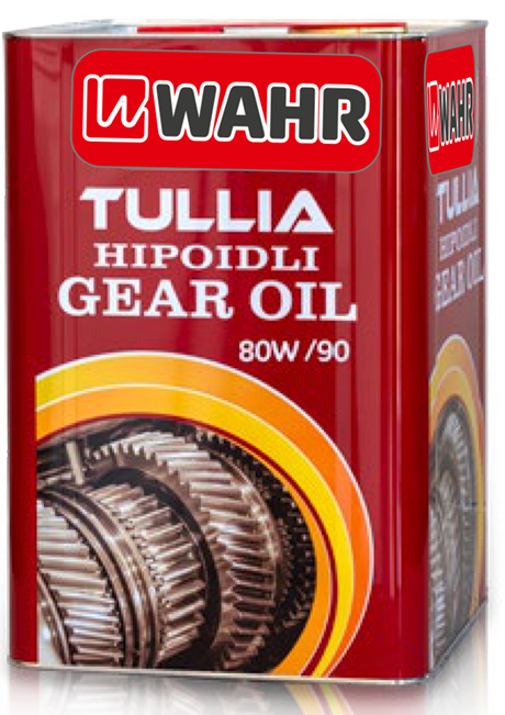 Wahr Tullia Gear Oil 80W/90 GL-5 – Yüksek Performanslı Şanzıman ve Diferansiyel Yağı